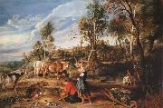 Peter Paul Rubens The Farm at Laeken (mk25) oil painting